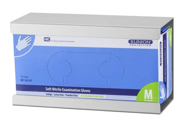 Handschoendispenser geborsteld RVS