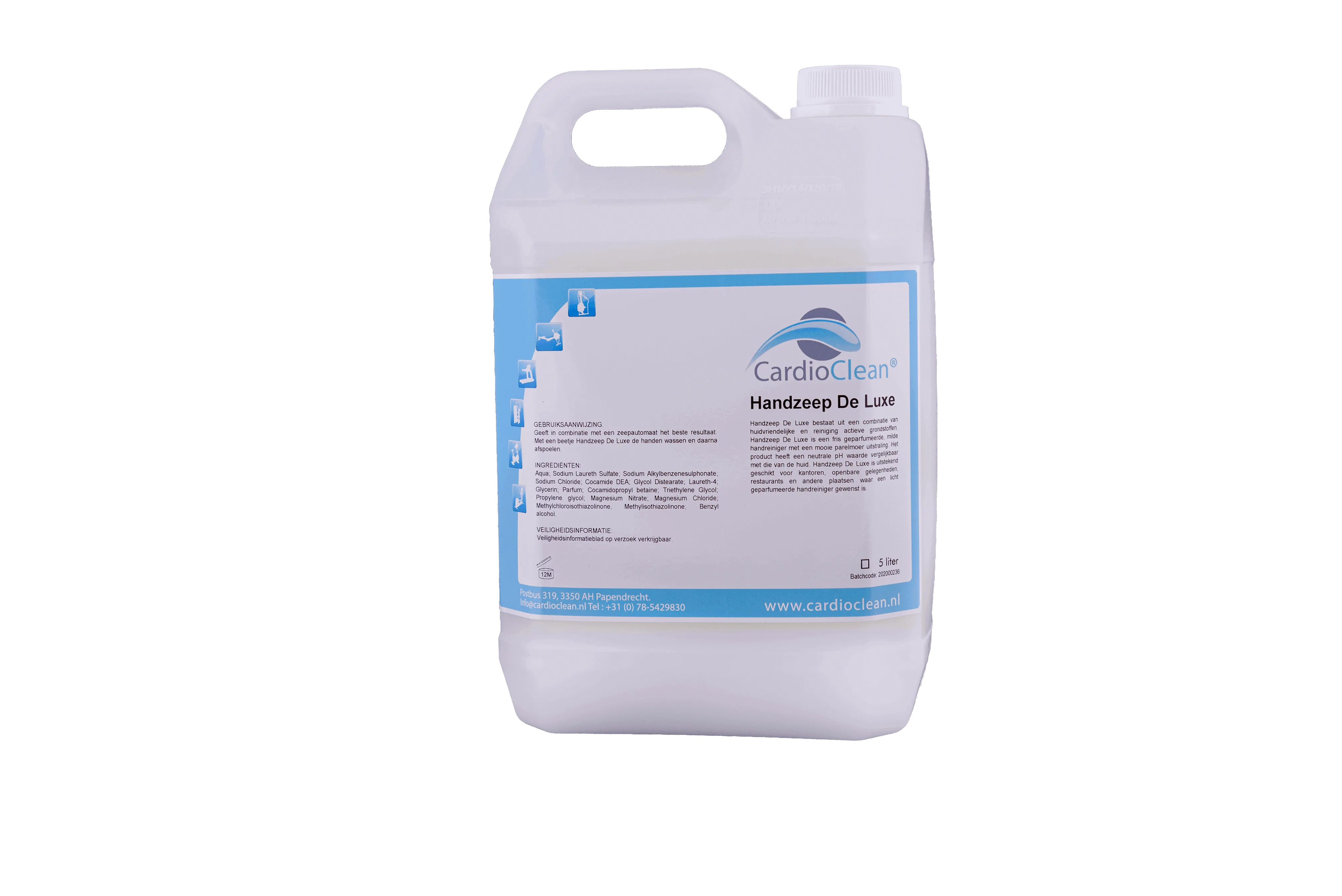 Cardioclean Handzeep de Luxe 5 liter